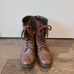 Steve Madden military style boots